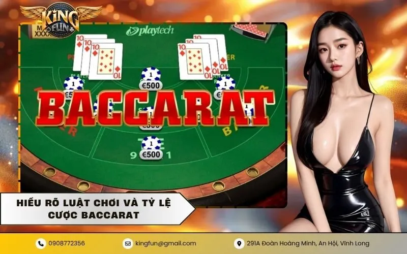 Hiểu rõ luật chơi và tỷ lệ cược baccarat