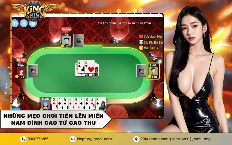 Những mẹo chơi tiến lên miền nam đỉnh cao từ cao thủ