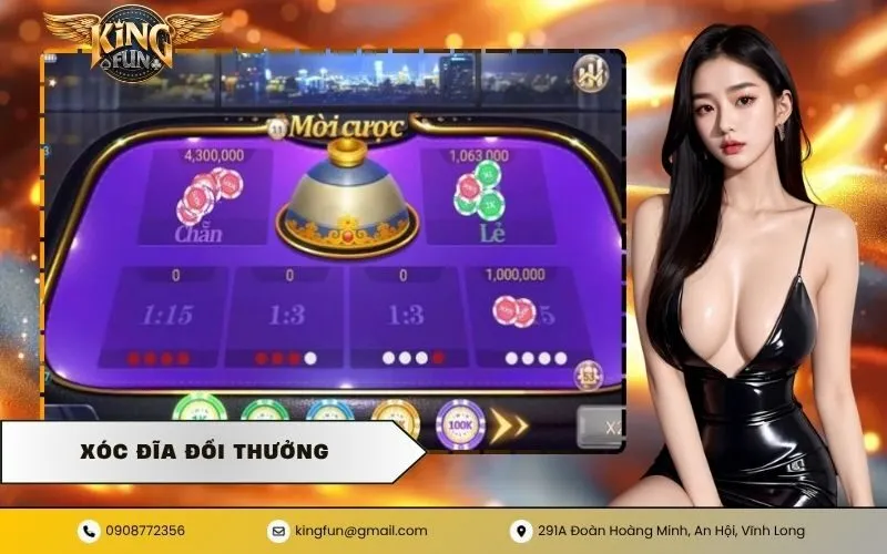 Xóc đĩa đổi thưởng